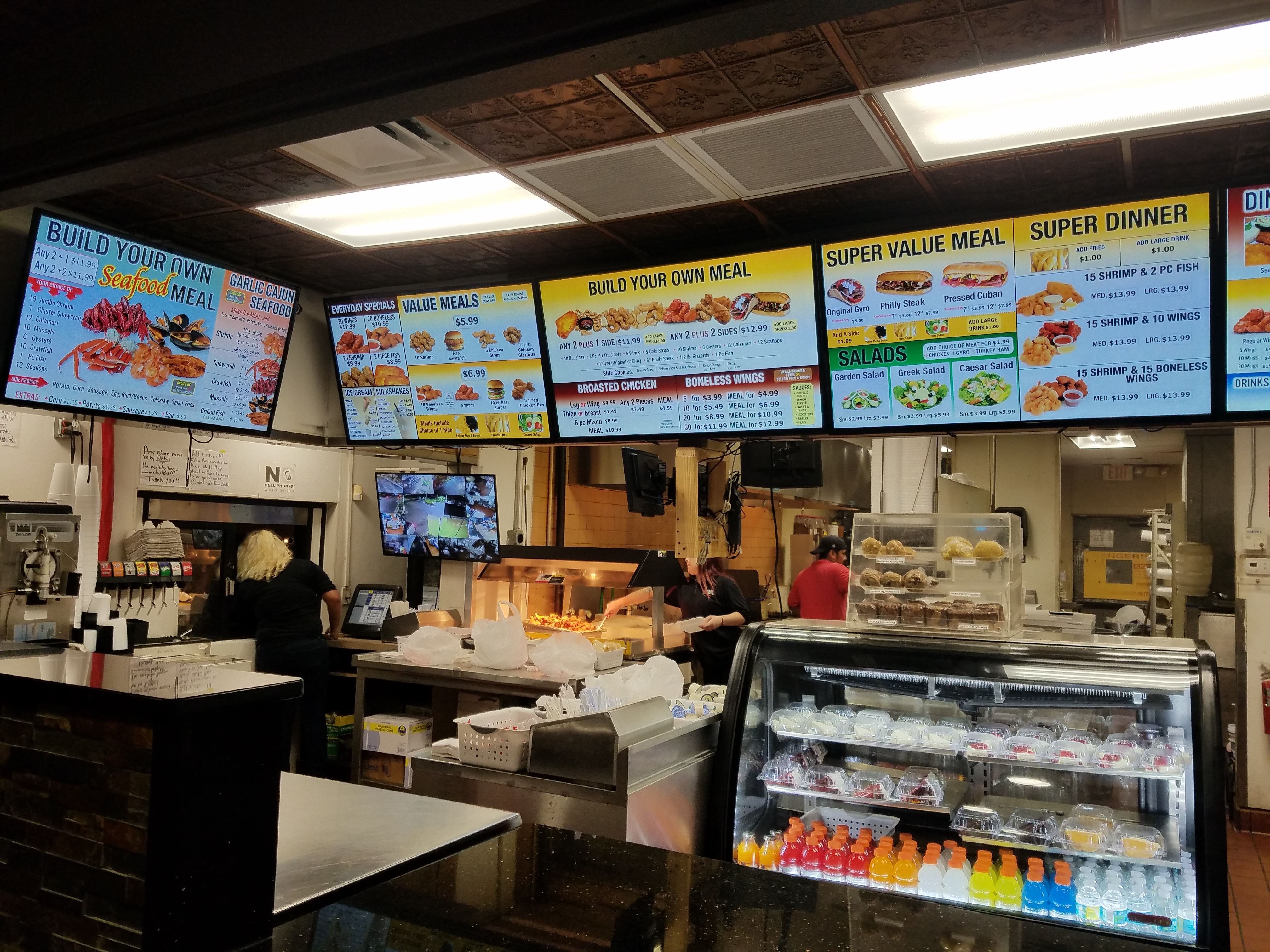 digital menu
