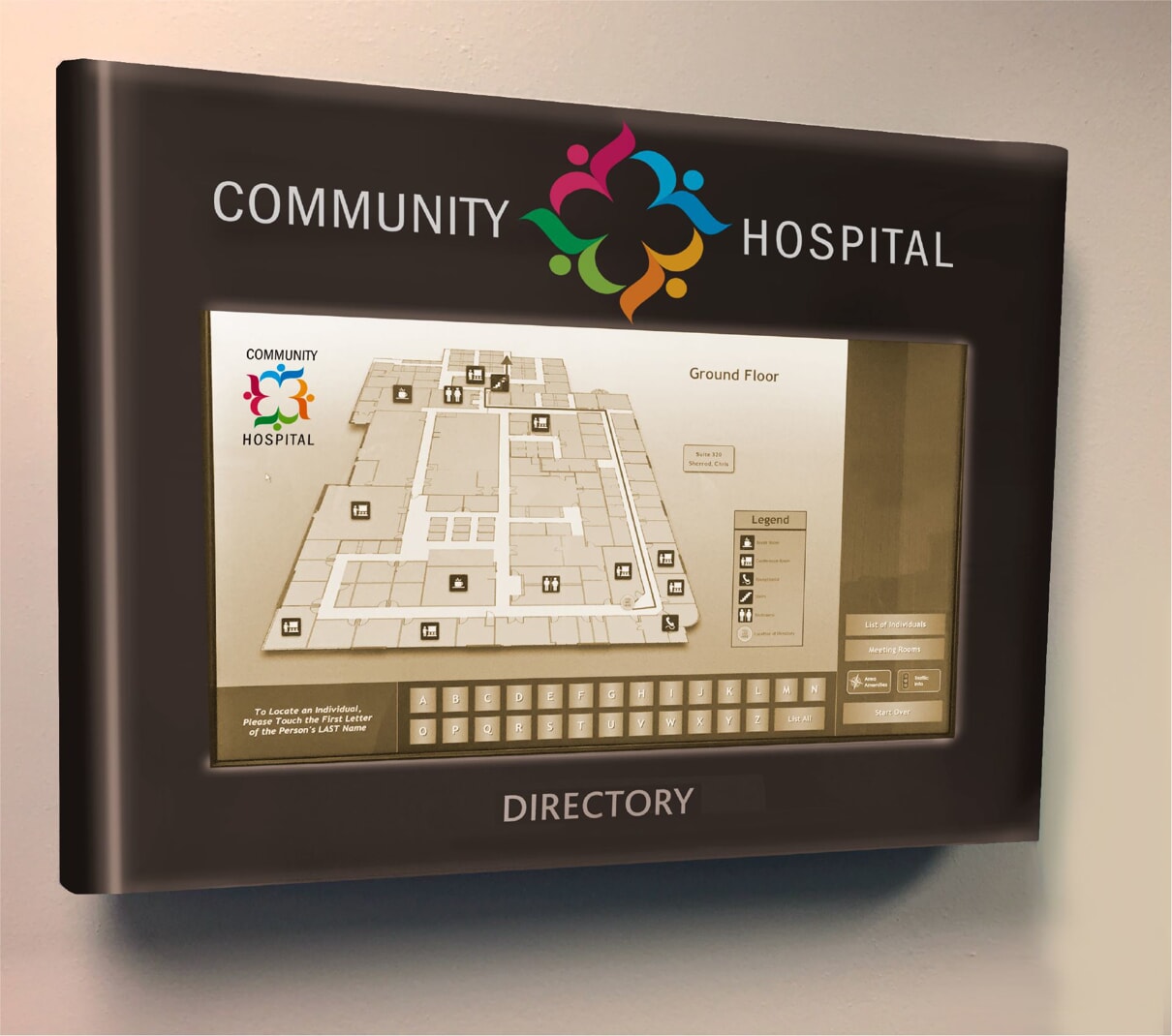 interactive digital map